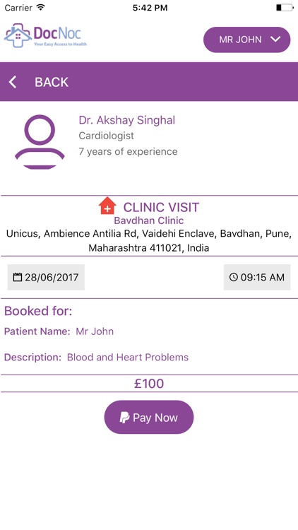 DocNoc Patient screenshot-4