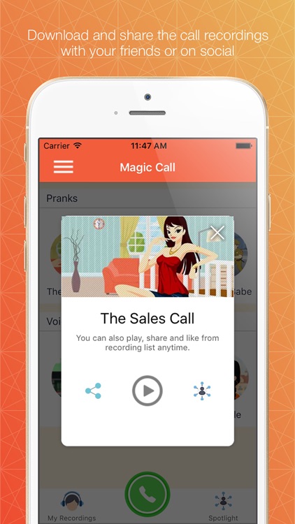 Magic Call – Prank Dial Voice Changer screenshot-3