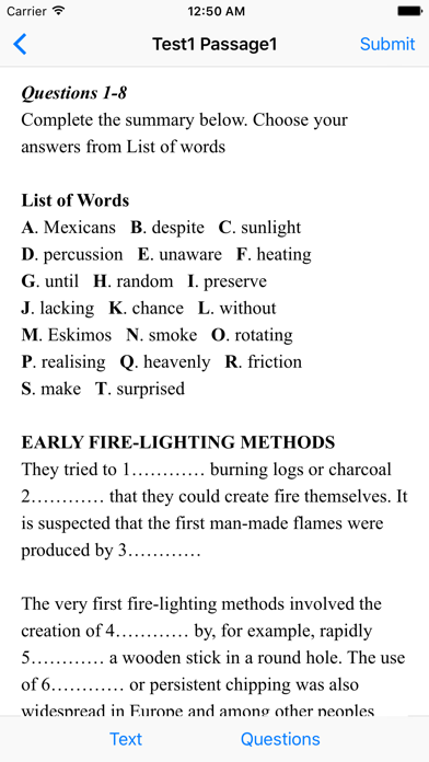 How to cancel & delete MOCK IELTS Reading from iphone & ipad 4