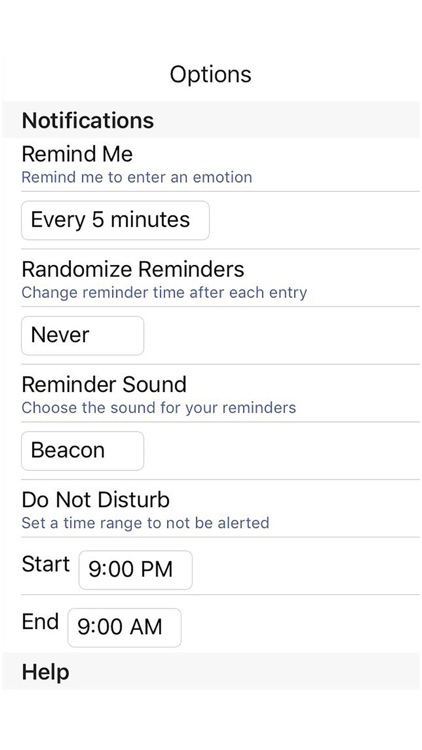 Emotions Tracker Dr. Grif