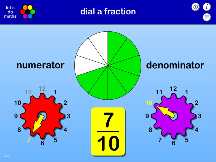 Practising equivalent fractions