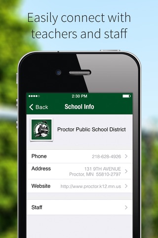 Proctor Public School District screenshot 2