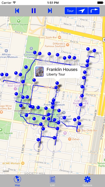Philadelphia History GPS Audio SelfTour