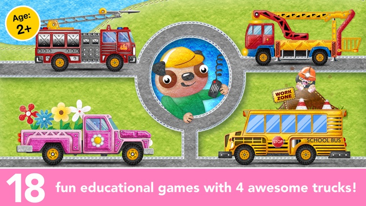 Kids Trucks in Town - Adventure Games for Toddlers