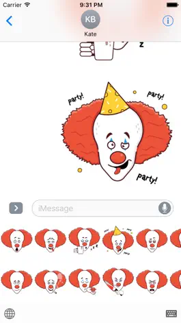 Game screenshot ClownMoji Emojis hack