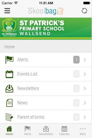 St Patrick's Primary School Wallsend - Skoolbag screenshot 2
