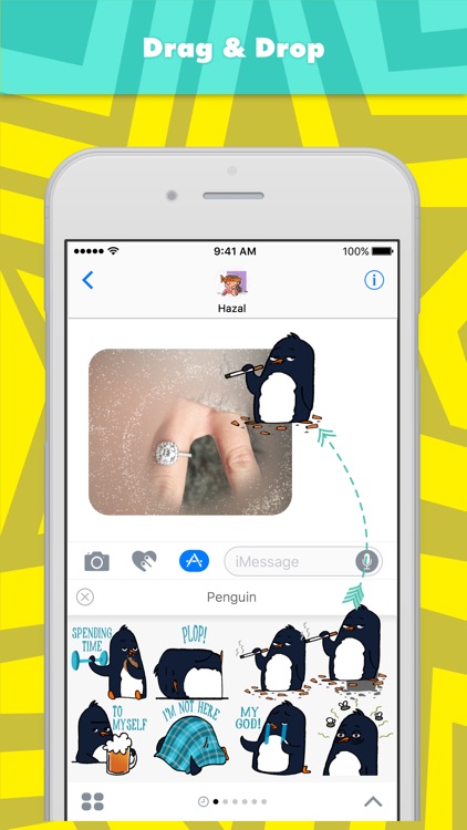 Penguin stickers by Hazal