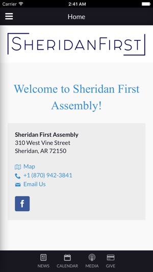 Sheridan First Assembly - Sheridan, AR(圖1)-速報App