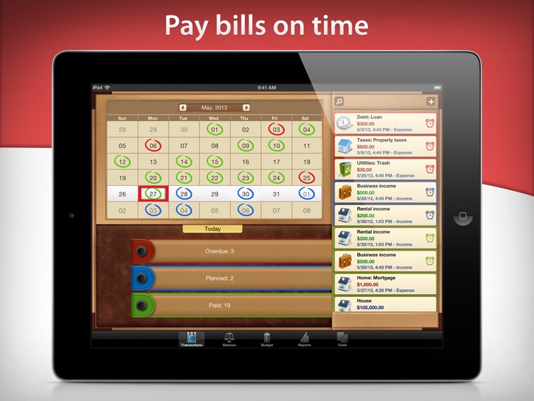 Money for iPad Free screenshot-3