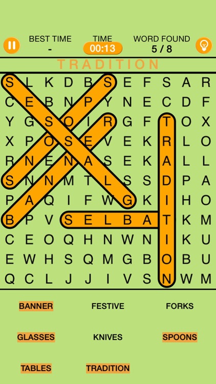 AAAA Word Search -Swipe Puzzle