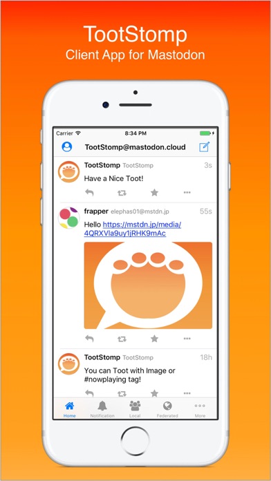 TootStomp screenshot1