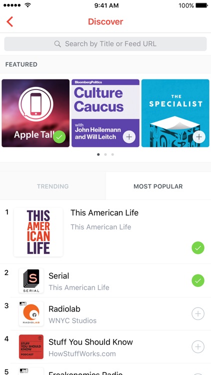 Pocket Casts screenshot-3