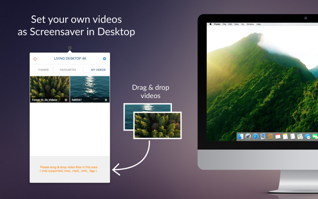 LivingDesktop 4K - Live Videos for Multi Monitors(圖5)-速報App