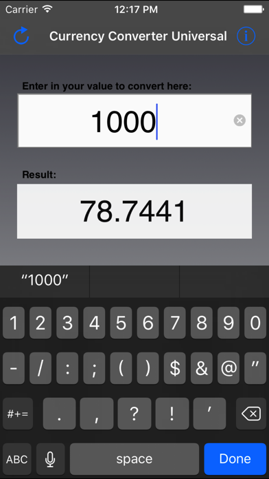 Currency Converter Universal Screenshot 2