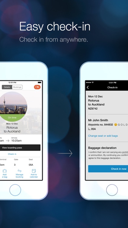 Air NZ mobile app