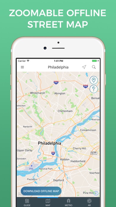 Philadelphia Travel Guide with Maps screenshot 3