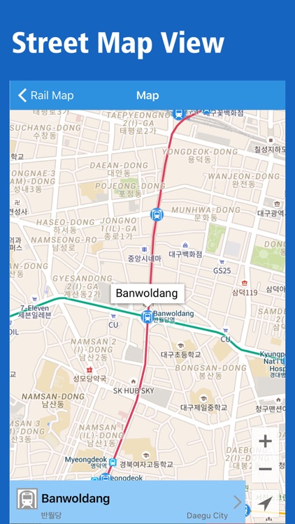 Korea Rail Map - Seoul, Busan & All South Korea screenshot-4