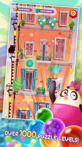 Game screenshot Panda Bubble: история любви hack