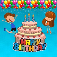 생일 스티커 사진