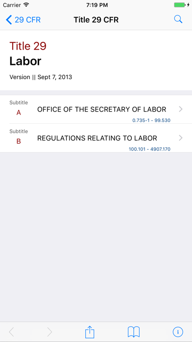 How to cancel & delete 29 CFR - Labor (LawStack Series) from iphone & ipad 1