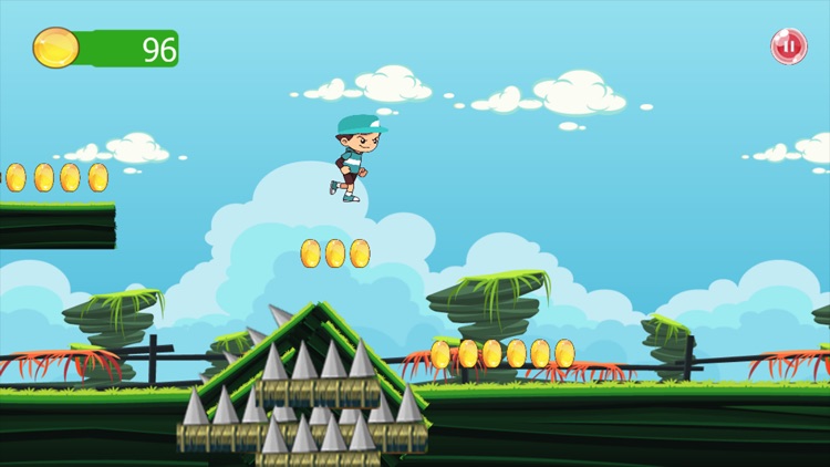 Super boy adventure -Running in the jungle screenshot-3