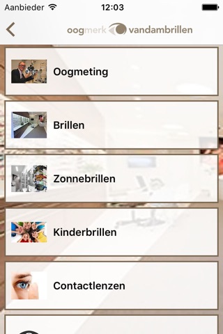 Van Dam Brillen screenshot 3