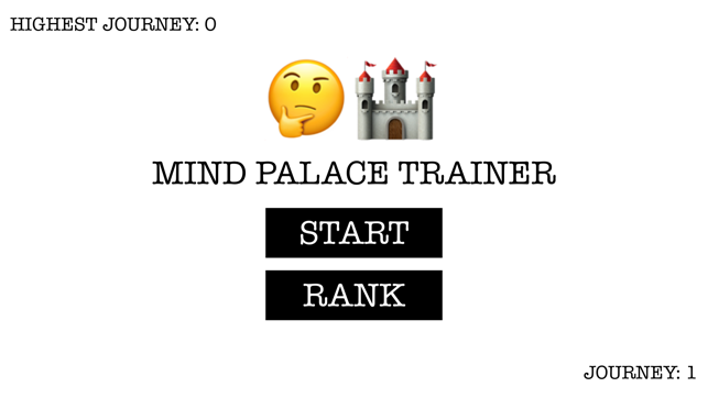 Mind Palace Trainer - Method of Loci