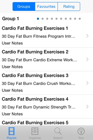 Cardio Fat Burning Exercises screenshot 2