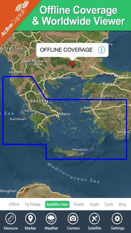 Marine: Aegean Sea (South) HD - GPS Map Navigator screenshot-4