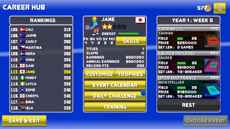 Tennis Champs Season 2 screenshot-1