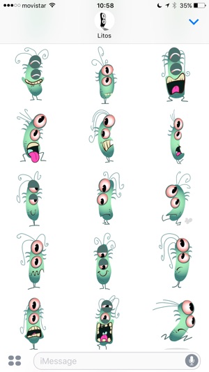 Alien Invasion iMessage Sticker Pack by Litosfera(圖3)-速報App