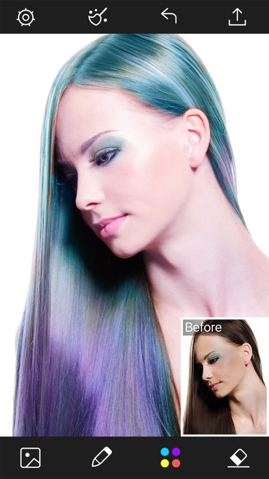 App To Change Hair Color And Style