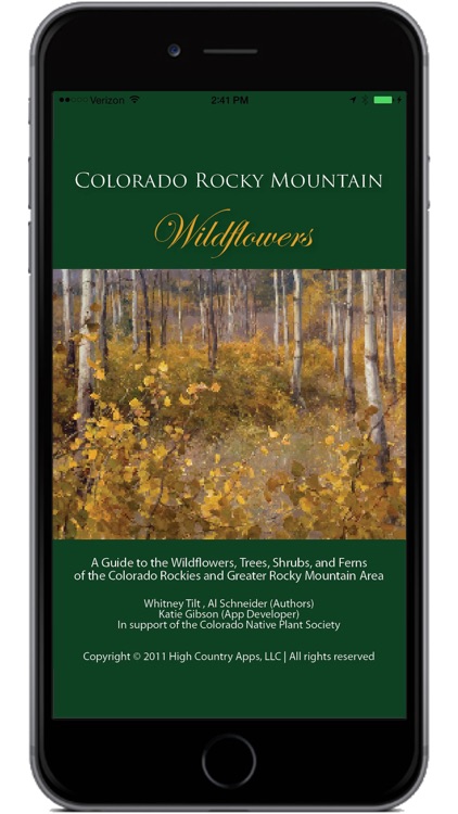 Colorado Rocky Mountain Wildflowers screenshot-0