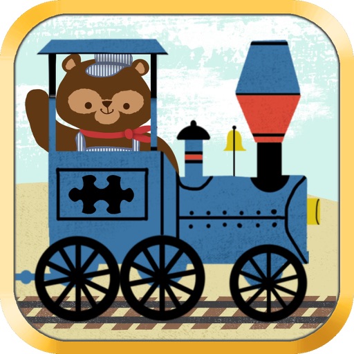 Train Games for Kids: Zoo Railroad Car Puzzles All iOS App