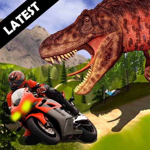 Off-road Dino Bike Stunt Adventure 3d icon