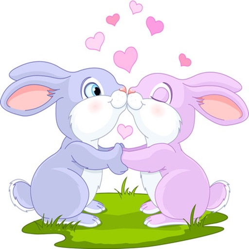 Rabbit Cute Stickers iOS App