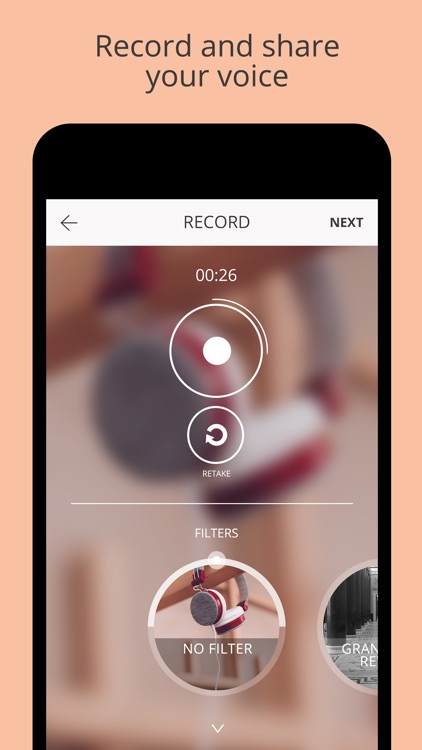 HearMeOut-Voice Social Network. Share your voice! screenshot-4