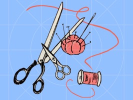Fun stickers from the McCall Pattern Company archives to share with your sewing BFFs