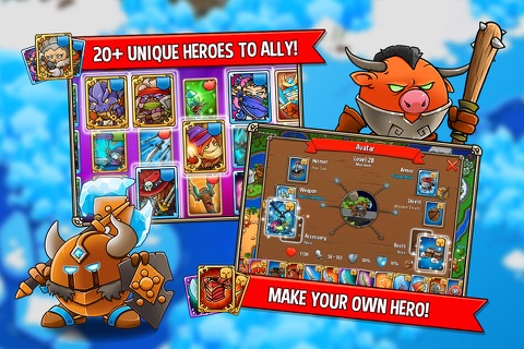 Crazy Kings Tower Defense Game screenshot 4