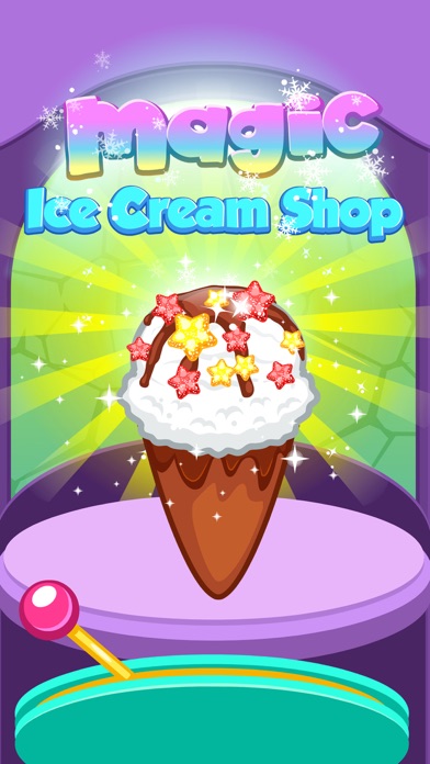 Magic IceCream Shop - Cooking game for kids screenshot 2