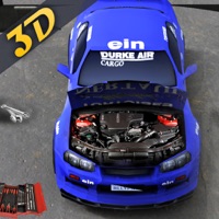 Voiture Mécanicien Atelier 3D pour PC