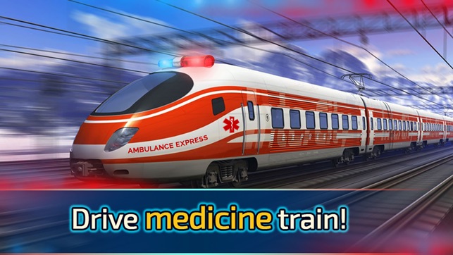 Train Drive: Medicine Game