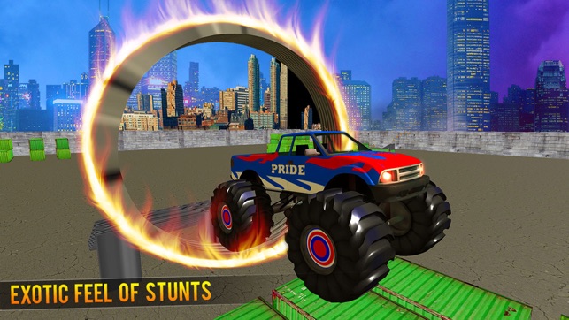 Monster Truck Stunt Drive 3D(圖3)-速報App