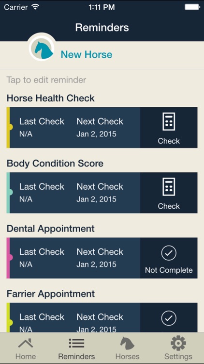 Horse Health Tracker