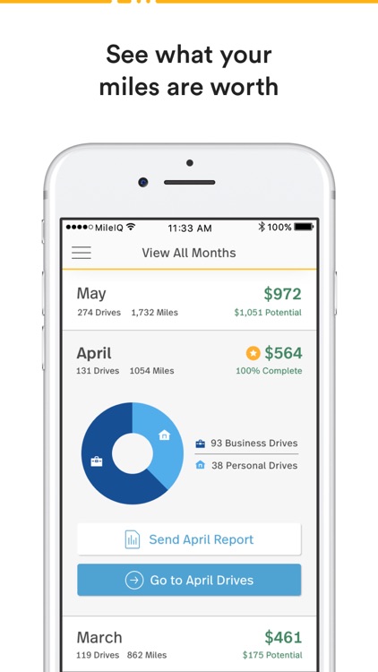MileIQ Mileage Log – Business Expense Tracker screenshot-3