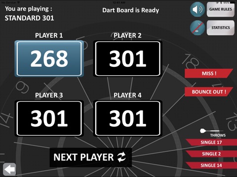 Smartness Electronic Dartboard screenshot 3