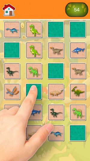 Dinosaurus Find the Pairs Learning & memo Game(圖4)-速報App