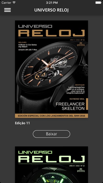 Universo Reloj