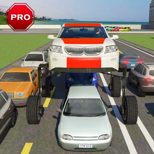 Mr. President Escort: Elevated Car Driving Sim PRO icon