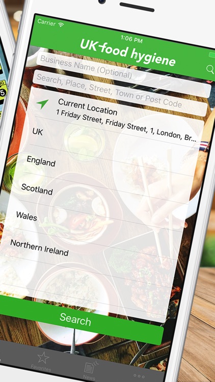 UK Food Hygiene Ratings